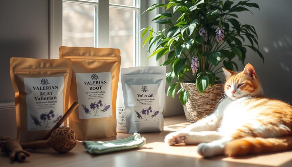 Valeriaan producten voor katten Valeriaan katten
